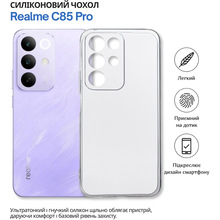 Чехол BECOVER для Realme C85 Pro Transparancy (715042)