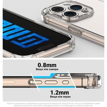 Чохол ARMORSTANDART Air Force для Apple iPhone 17 Pro Camera cover Clear (ARM86228)
