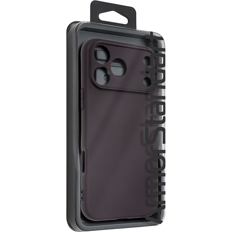 Чохол ARMORSTANDART Matte Slim Fit для Apple iPhone 17 Pro Camera cover Black (ARM86232) Тип чохол-накладка