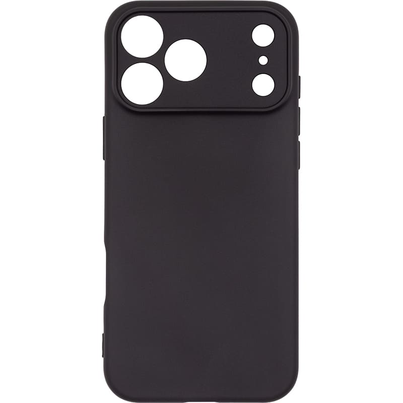Чехол ARMORSTANDART Matte Slim Fit для Apple iPhone 17 Pro Max Camera cover Black (ARM86233)