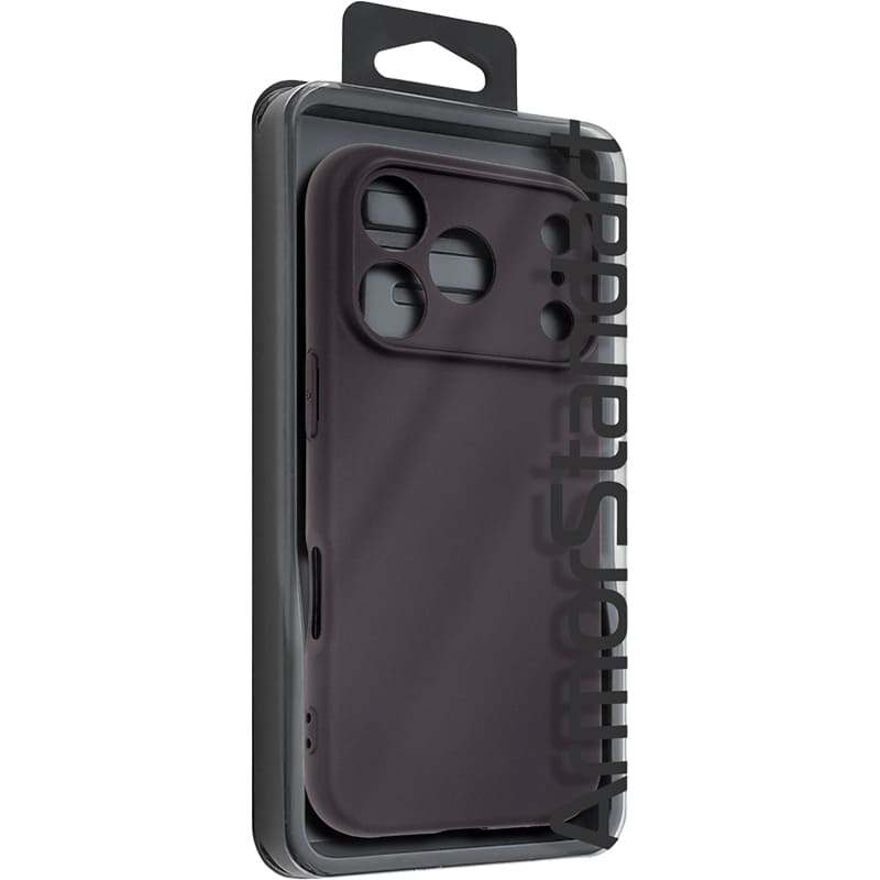 Чехол ARMORSTANDART Matte Slim Fit для Apple iPhone 17 Pro Max Camera cover Black (ARM86233) Тип чехол-накладка