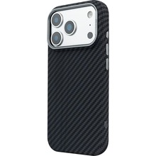 Чехол ARMORSTANDART LikeCarbon2 MagCase для Apple iPhone 17 Pro Carbon Black (ARM86258)