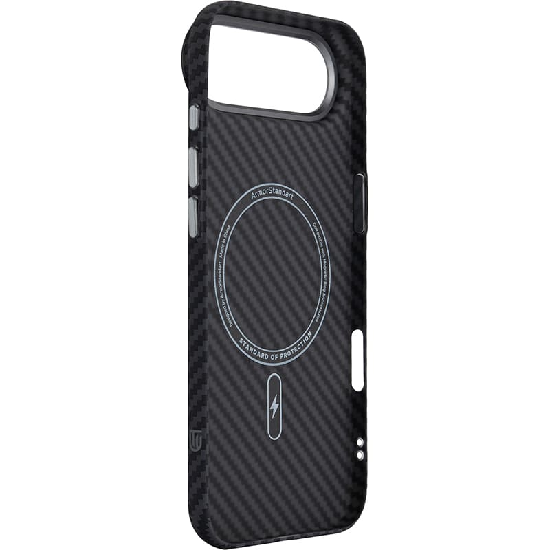 Чохол ARMORSTANDART LikeCarbon2 MagCase для Apple iPhone 17 Air Carbon Black (ARM86260) Тип чохол-накладка