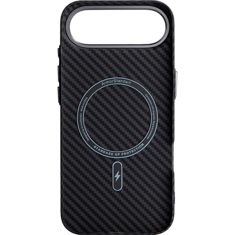 Чохол ARMORSTANDART LikeCarbon2 MagCase для Apple iPhone 17 Air Carbon Black (ARM86260) Сумісність за моделлю Apple iPhone 17 Air