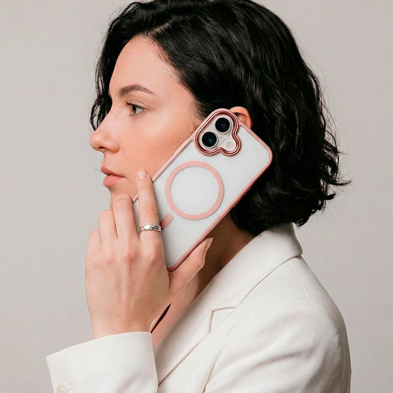 Чехол ARMORSTANDART Unit MagCase для Apple iPhone 17 Pale Pink (ARM86288) Материал полиуретан