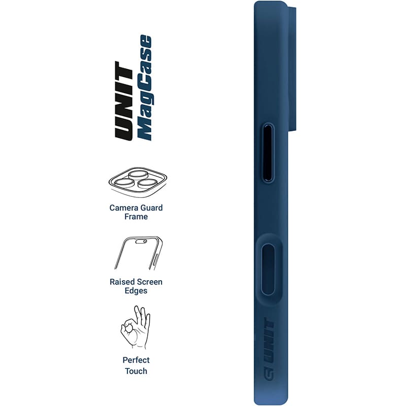 Чехол ARMORSTANDART Unit-C MagCase для Apple iPhone 17 Pro Max Dark Blue (ARM86298) Тип чехол-накладка