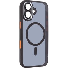 Чехол ARMORSTANDART Unit MagCase SE для Apple iPhone 17 Black Orange (ARM86314)