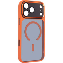 Чохол ARMORSTANDART Unit-C MagCase SE для Apple iPhone 17 Pro Max Orange Black (ARM86321)