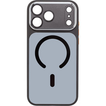 Чохол ARMORSTANDART Unit-C MagCase SE для Apple iPhone 17 Pro Max Black Orange (ARM86322)