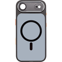 Чехол ARMORSTANDART Unit MagCase SE для Apple iPhone 17 Air Black Orange (ARM86326)