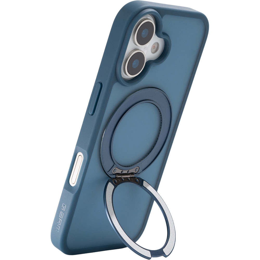 Чохол ARMORSTANDART Unit Stand2 для Apple iPhone 17 Dark Blue (ARM86332) Матеріал силікон