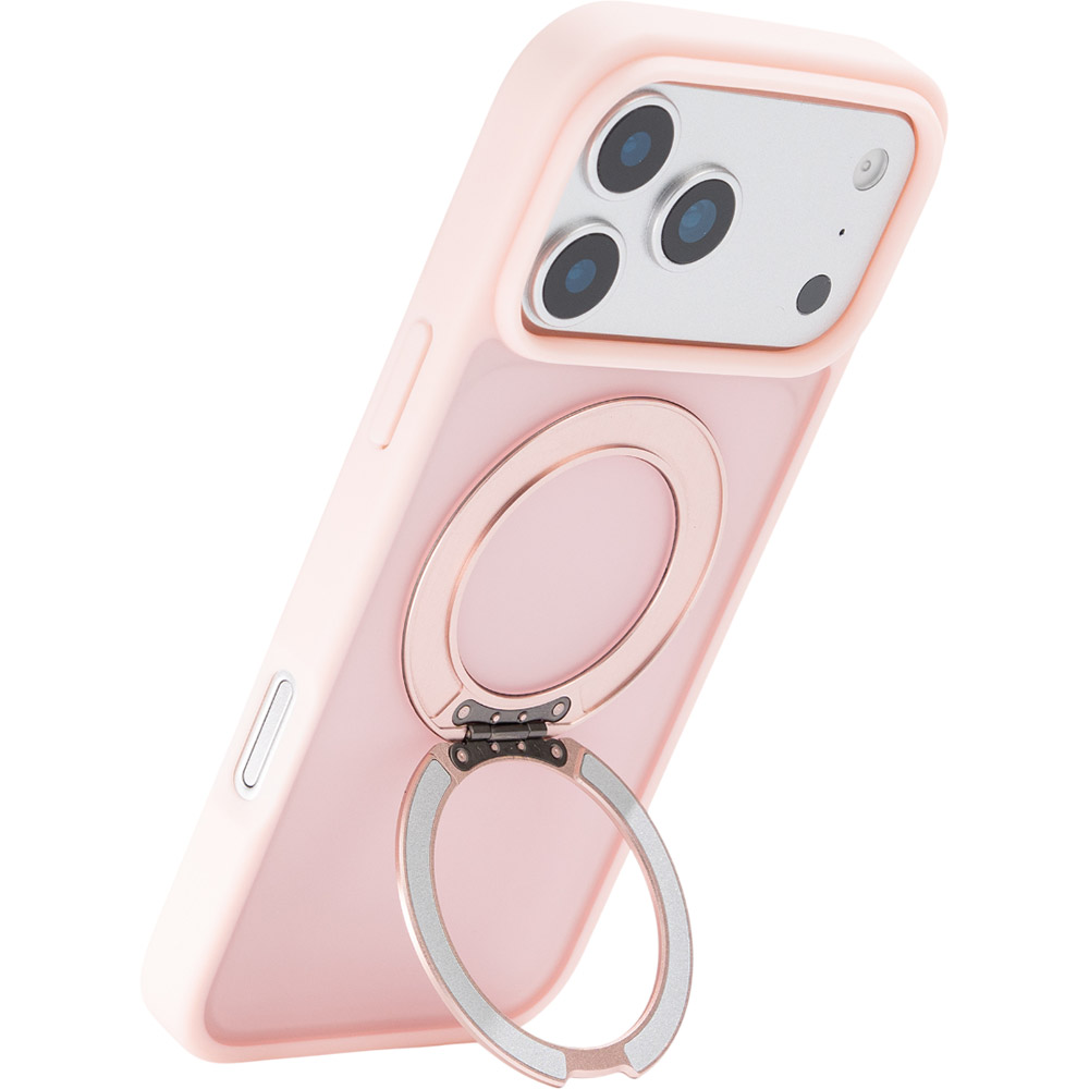 Чехол ARMORSTANDART Unit Stand2 для Apple iPhone 17 Pro Light Pink (ARM86334) Материал силикон