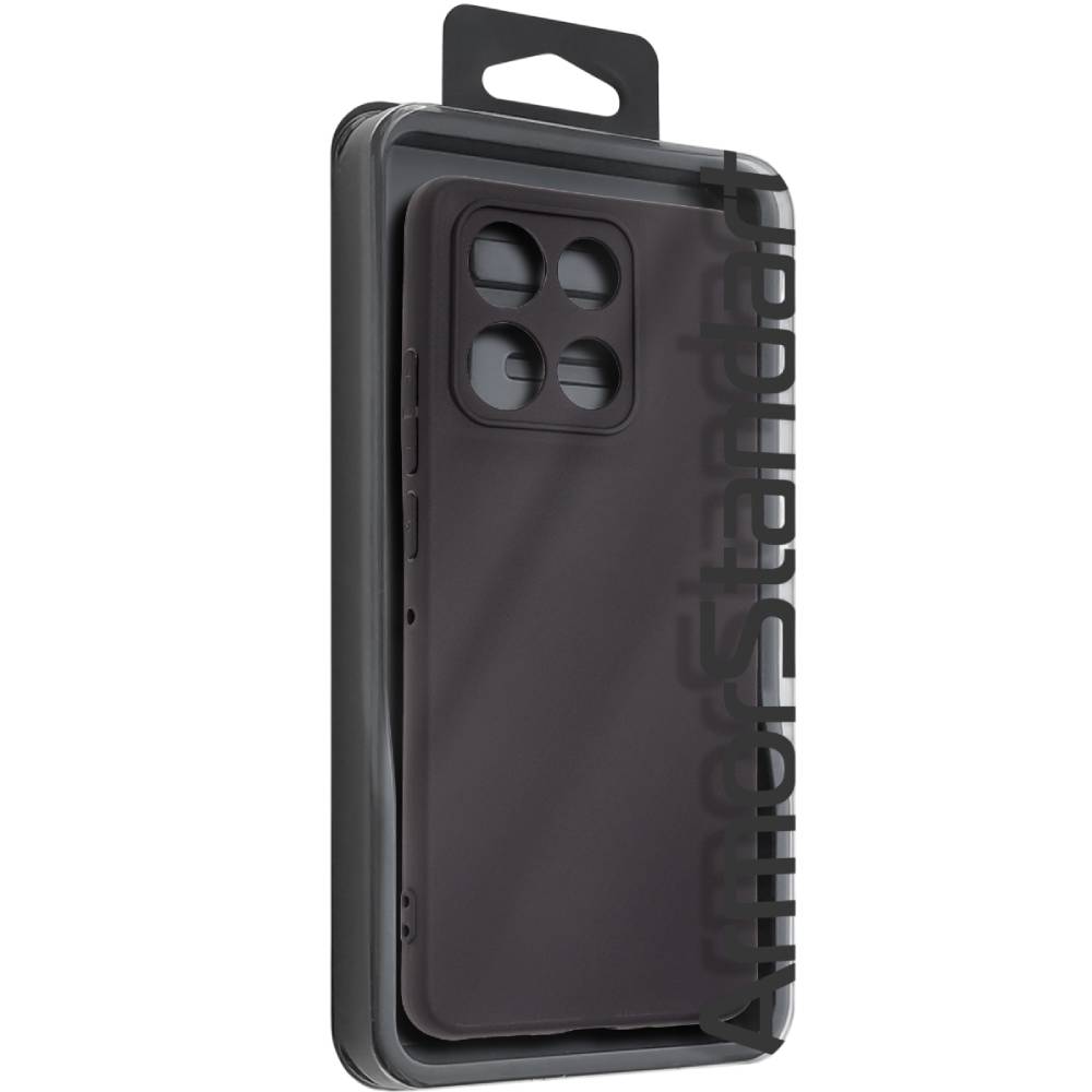 Чехол ARMORSTANDART Matte Slim Fit для Motorola G86 Power 5G Camera cover Black (ARM86603) Материал полиуретан