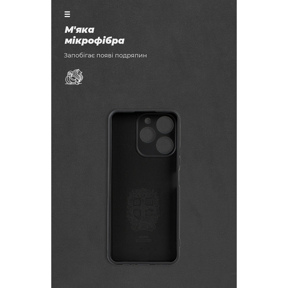 Чехол ARMORSTANDART ICON для Realme Note 70 4G Camera cover Black (ARM83907) Цвет черный