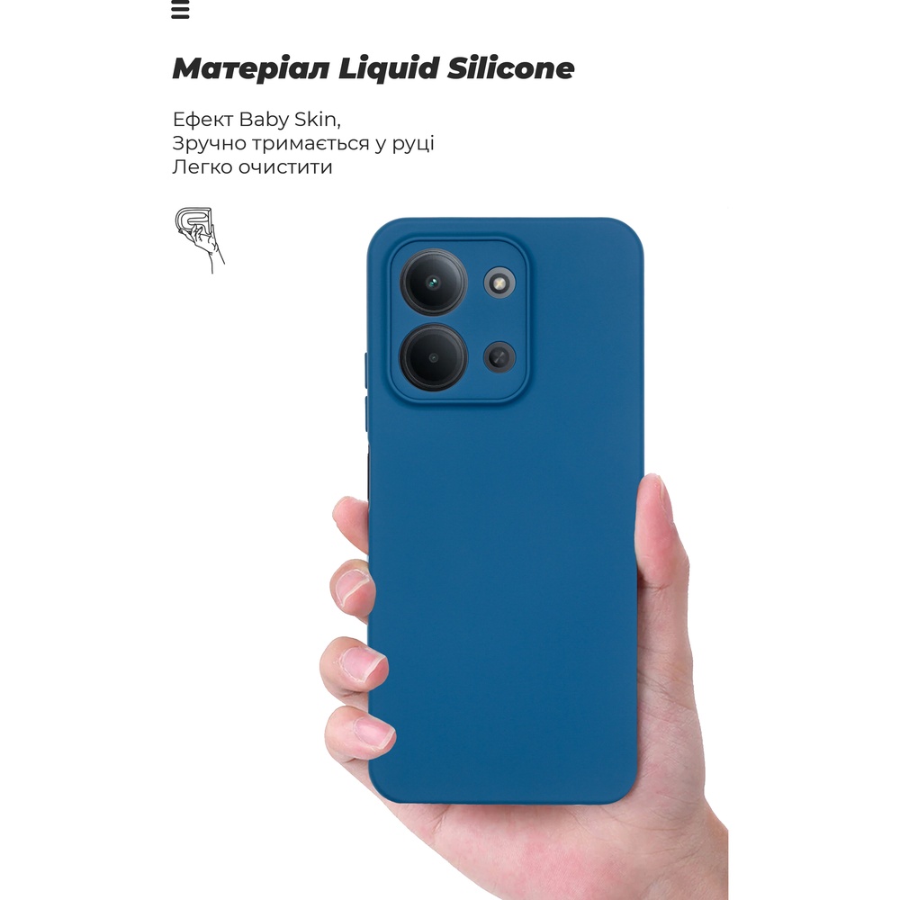 Чохол ArmorStandart ICON для Xiaomi Redmi 15C 4G (GL) / Poco C85 4G (GL) Camera cover Dark Blue (ARM88327) Тип чохол-накладка
