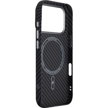 Чохол ArmorStandart LikeCarbon2 MagCase для Apple iPhone 17 Pro Kevlar Black (ARM88378)