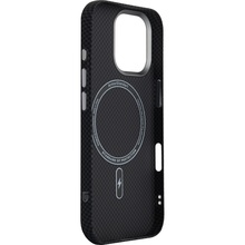 Чохол ArmorStandart LikeCarbon2 MagCase для Apple iPhone 17 Kevlar Black (ARM88379)