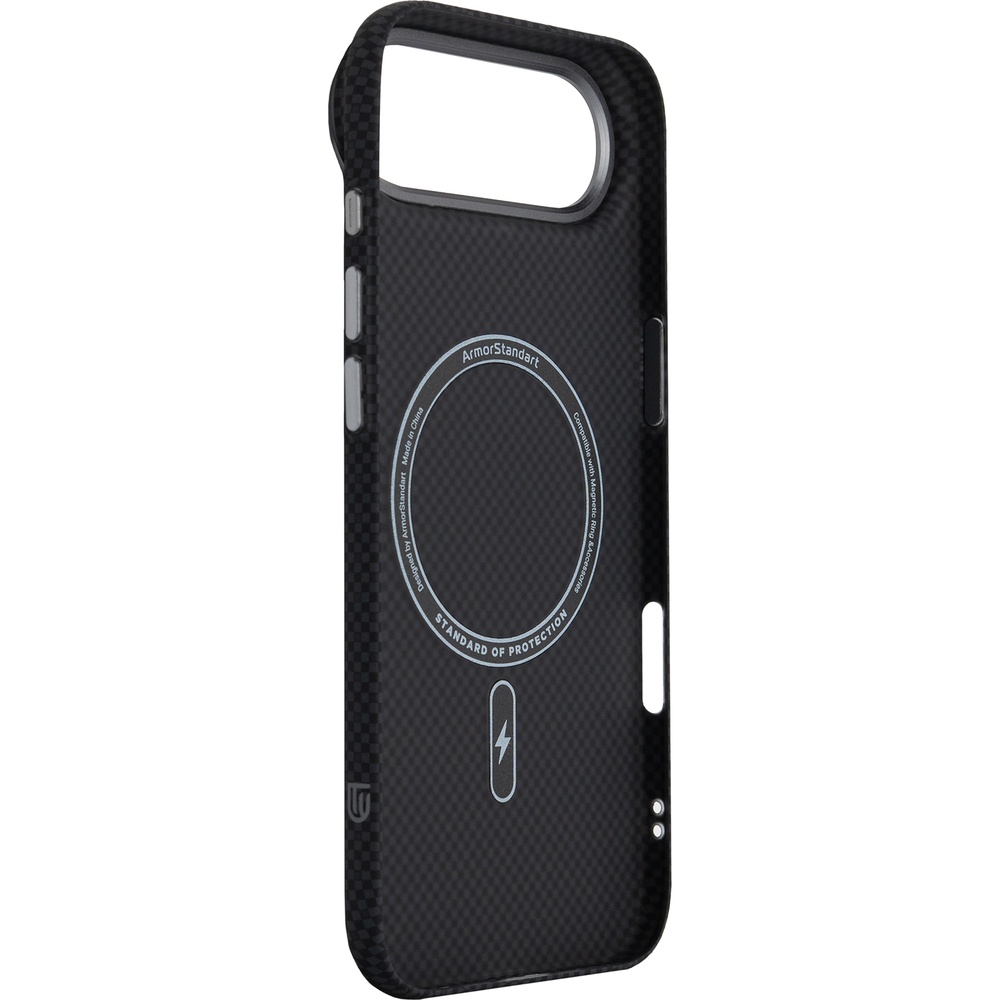 Чохол ArmorStandart LikeCarbon2 MagCase для Apple iPhone 17 Air Kevlar Black (ARM88380) Тип чохол-накладка