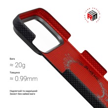 Чехол ARMORSTANDART BlackIcon Kevlar MagCase для Apple iPhone 17 Pro Max Black (ARM88531)