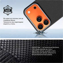 Чехол ARMORSTANDART BlackIcon Kevlar MagCase для Apple iPhone 17 Pro Max Black (ARM88531)