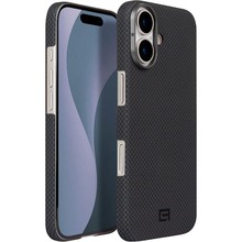 Чохол ARMORSTANDART BlackIcon Kevlar MagCase для Apple iPhone 17 Black (ARM88532)
