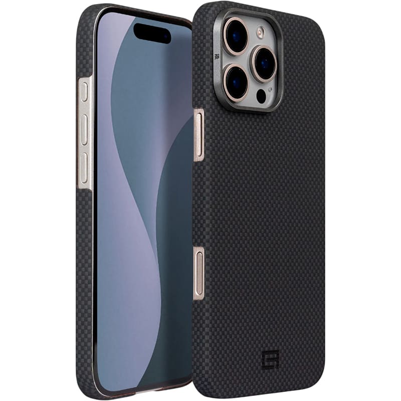 Чохол ARMORSTANDART BlackIcon Kevlar MagCase для Apple iPhone 15 Pro Max Black (ARM88537) Сумісність за моделлю Apple iPhone 15 Pro Max