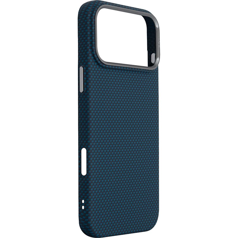 Чохол ARMORSTANDART LikeCarbon2 MagCase для Apple iPhone 17 Pro Max Kevlar Dark Blue (ARM88553) Тип чохол-накладка
