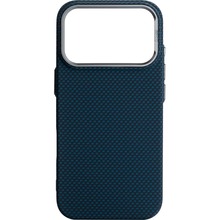 Чехол ARMORSTANDART LikeCarbon2 MagCase для Apple iPhone 17 Pro Kevlar Dark Blue (ARM88554)