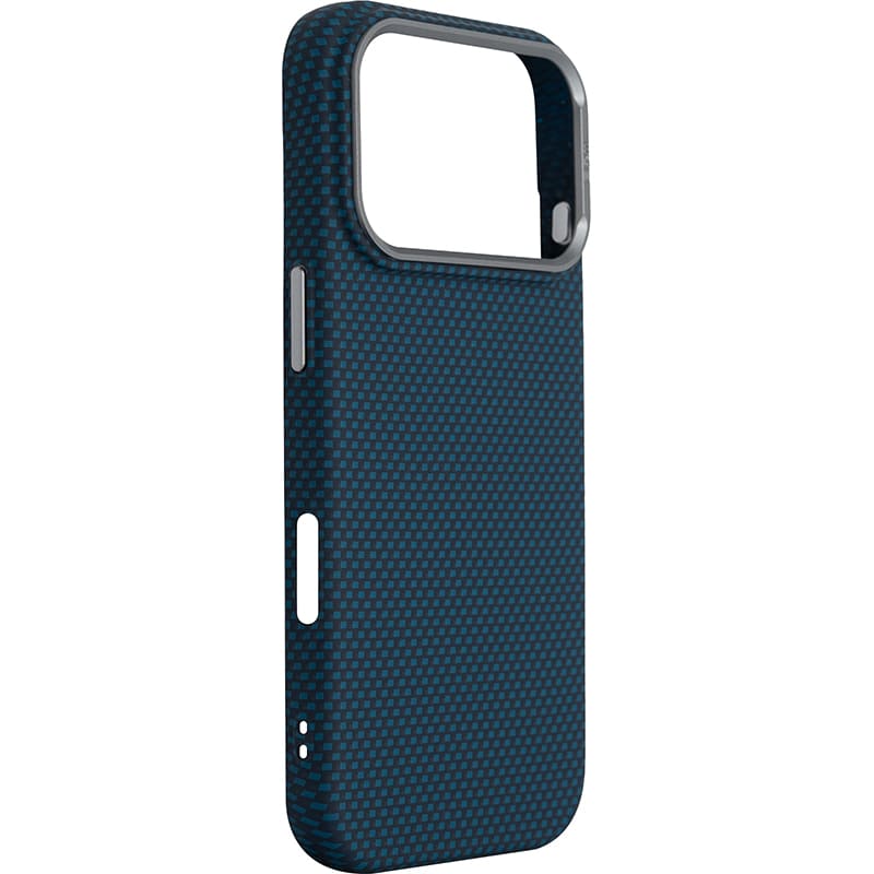 Чехол ARMORSTANDART LikeCarbon2 MagCase для Apple iPhone 17 Pro Kevlar Dark Blue (ARM88554) Тип чехол-накладка