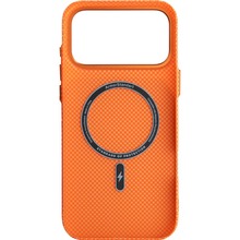 Чехол ARMORSTANDART LikeCarbon2 MagCase для Apple iPhone 17 Pro Max Kevlar Orange (ARM88555)