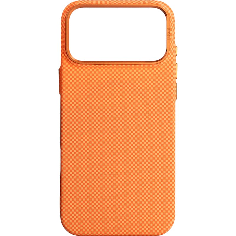 Чехол ARMORSTANDART LikeCarbon2 MagCase для Apple iPhone 17 Pro Max Kevlar Orange (ARM88555)