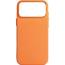 Чехол ARMORSTANDART LikeCarbon2 MagCase для Apple iPhone 17 Pro Max Kevlar Orange (ARM88555)