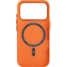 Чехол ARMORSTANDART LikeCarbon2 MagCase для Apple iPhone 17 Pro Kevlar Orange (ARM88556)