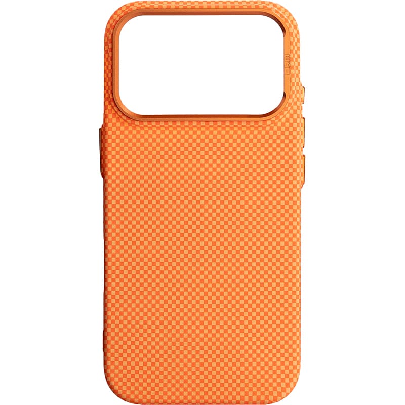 Чехол ARMORSTANDART LikeCarbon2 MagCase для Apple iPhone 17 Pro Kevlar Orange (ARM88556)