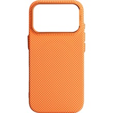 Чехол ARMORSTANDART LikeCarbon2 MagCase для Apple iPhone 17 Pro Kevlar Orange (ARM88556)