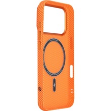 Чехол ARMORSTANDART LikeCarbon2 MagCase для Apple iPhone 17 Pro Kevlar Orange (ARM88556)