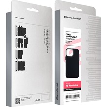 Чехол ARMORSTANDART LikeCarbon2 MagCase для Apple iPhone 15 Pro Max Kevlar Black (ARM88590)