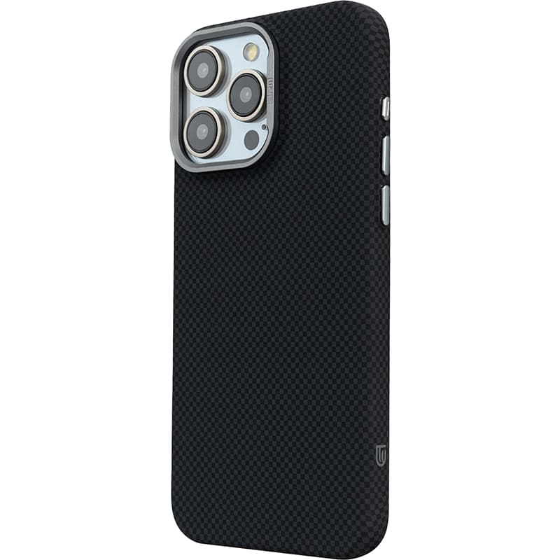 Чехол ARMORSTANDART LikeCarbon2 MagCase для Apple iPhone 15 Pro Max Kevlar Black (ARM88590) Материал поликарбонат