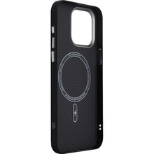 Чехол ARMORSTANDART LikeCarbon2 MagCase для Apple iPhone 15 Pro Max Kevlar Black (ARM88590)