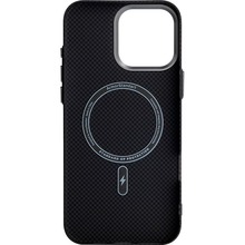 Чехол ARMORSTANDART LikeCarbon2 MagCase для Apple iPhone 15 Pro Max Kevlar Black (ARM88590)
