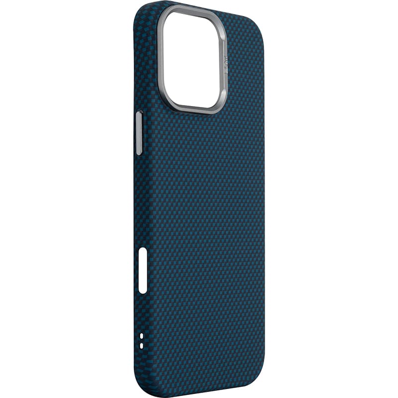 Чохол ARMORSTANDART LikeCarbon2 MagCase для Apple iPhone 16 Pro Max Kevlar Dark Blue (ARM88593) Тип чохол-накладка