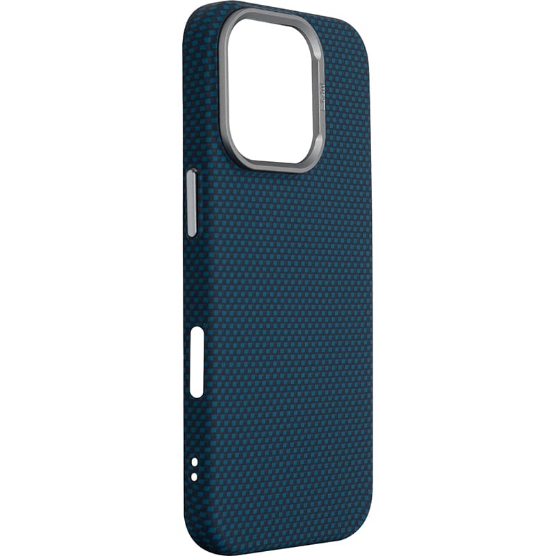 Чохол ARMORSTANDART LikeCarbon2 MagCase для Apple iPhone 16 Pro Kevlar Dark Blue (ARM88594) Тип чохол-накладка