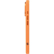 Чохол ARMORSTANDART LikeCarbon2 MagCase для Apple iPhone 16 Pro Max Kevlar Orange (ARM88595)
