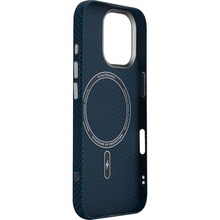 Чехол ARMORSTANDART LikeCarbon2 MagCase для Apple iPhone 17 Kevlar Dark Blue (ARM88613)