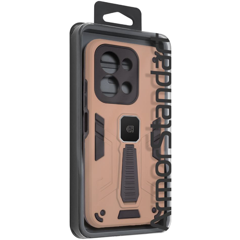 Чехол ARMORSTANDART Proover для Xiaomi Redmi 15C 4G / Poco C85 4G Brown (ARM86723) Совместимость по модели Xiaomi Redmi 15C