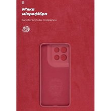 Чехол ARMORSTANDART ICON для Motorola G86 Power 5G Camera cover Dark Red (ARM87037)