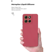 Чехол ARMORSTANDART ICON для Motorola G86 Power 5G Camera cover Dark Red (ARM87037)