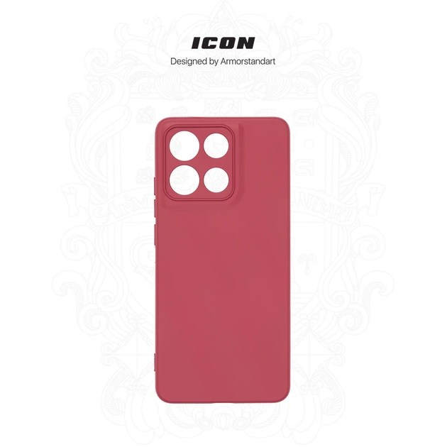 Чехол ARMORSTANDART ICON для Motorola G86 Power 5G Camera cover Dark Red (ARM87037) Совместимость по модели Motorola G86 Power