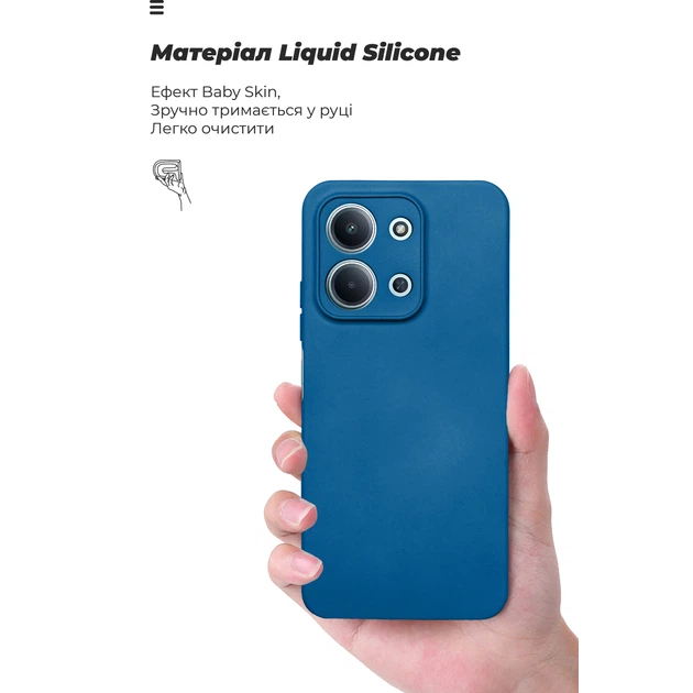 Фото Чехол ARMORSTANDART ICON для Xiaomi Redmi 15C 4G / Poco C85 4G Camera cover Dark Blue (ARM87042)