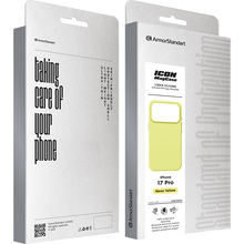 Чехол ARMORSTANDART ICON2 MagCase для Apple iPhone 17 Pro Neon Yellow (ARM88992)